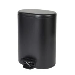 Elements 6L Matte Black Recycling Pedal Bin -Household Items Store 1000181260 alt03