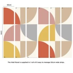 Elements Anton Wall Mural 8 Elements Anton Wall Mural -Household Items Store 1000185489 alt03