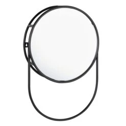 Elements Matte Black Wall Mirror With Storage -Household Items Store 1000185658 alt03
