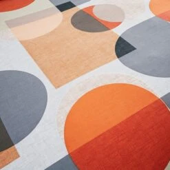 Elements Oscar Reversible Orange Duvet Cover And Pillowcase Set -Household Items Store 30563413 alt04