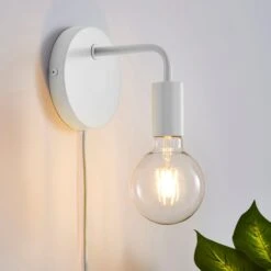 Elements Koppla Plug In Wall Light -Household Items Store 30721487