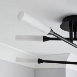 Elements Fontain 6 Light Semi Flush Ceiling Light -Household Items Store 30752916 alt02