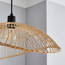 Elements Jaula Rattan Pendant Light -Household Items Store 30752929 alt02