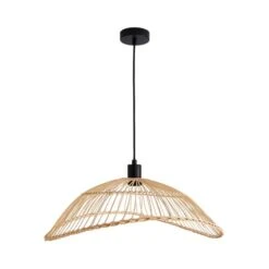 Elements Jaula Rattan Pendant Light -Household Items Store 30752929 alt05