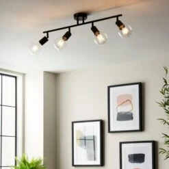 Elements Koppla 4 Light Semi Flush Spotlight Bar 39 Elements Koppla 4 Light Semi Flush Spotlight Bar -Household Items Store 30754835 alt02