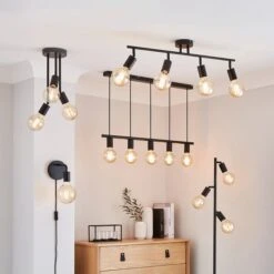 Elements Koppla 4 Light Semi Flush Spotlight Bar 22 Elements Koppla 4 Light Semi Flush Spotlight Bar -Household Items Store 30754835 alt06