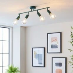 Elements Koppla 4 Light Semi Flush Spotlight Bar 25 Elements Koppla 4 Light Semi Flush Spotlight Bar -Household Items Store 30754846 alt02