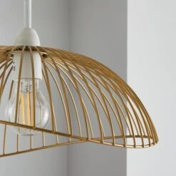 Elements Jaula Easy Fit Pendant Shade -Household Items Store 30755629 alt02