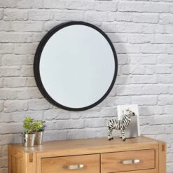 Elements Round Wall Mirror -Household Items Store 30781403