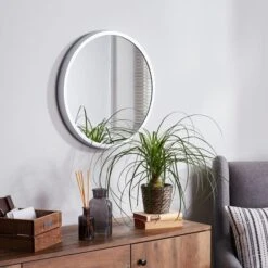 Elements Round Wall Mirror -Household Items Store 30781409