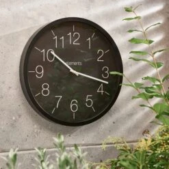 Elements Indoor Outdoor Wall Clock -Household Items Store 30792004