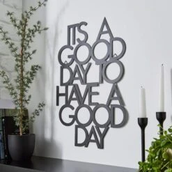 Elements Good Day Indoor Outdoor Wall Art -Household Items Store 30798208 alt01