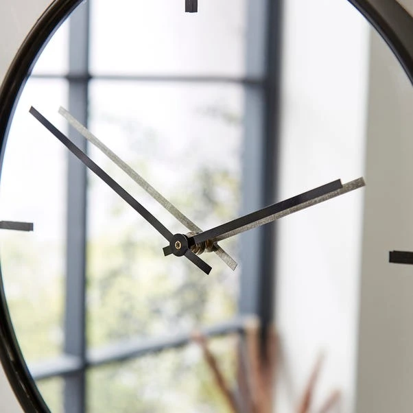 Elements Abstract Mirrored Wall Art Clock 2 Elements Abstract Mirrored Wall Art Clock - Image 2