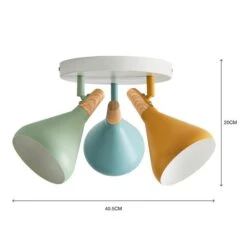 Elements Wolston 3 Light Semi Flush Spotlight -Household Items Store 30856961 alt07