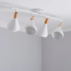 Elements Wolston 4 Light Semi Flush Spotlight Bar -Household Items Store 30856962 alt01