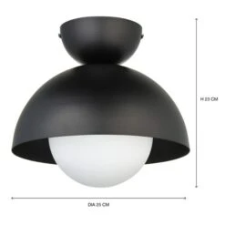 Elements Lunebar Flush Ceiling Light -Household Items Store 30869669 alt08