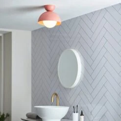 Elements Lunebar Flush Ceiling Light -Household Items Store 30869670 alt09