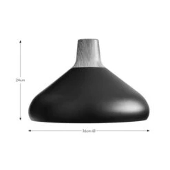 Elements Wolston Metal Easy Fit Pendant Shade -Household Items Store 30869748 alt08