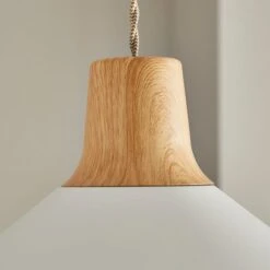 Elements Wolston Metal Easy Fit Pendant Shade -Household Items Store 30869749 alt02