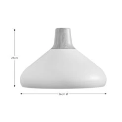 Elements Wolston Metal Easy Fit Pendant Shade -Household Items Store 30869749 alt08