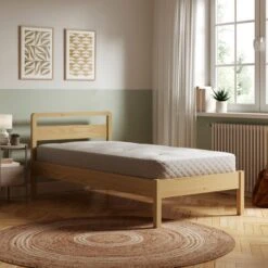 Scandi Mid Century Elements Eira Bed -Household Items Store 30878682 alt01