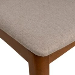 Elements Alva Dining Chair, Natural Fabric -Household Items Store 30888643 alt07