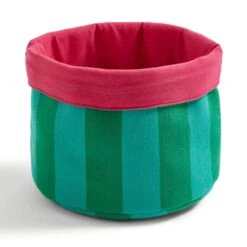 Elements Sutton Woven Stripe Fabrics Storage Basket 9 Elements Sutton Woven Stripe Fabrics Storage Basket -Household Items Store 30890643 alt02