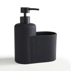 Elements Matte Duo Soap Dispenser And Storage -Household Items Store 30890976 alt02