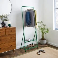 Elements Adley Clothes Rail With Shelf -Household Items Store 30891315