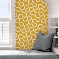 Elements Wigley Self Adhesive Wallpaper -Household Items Store 30892991 alt03