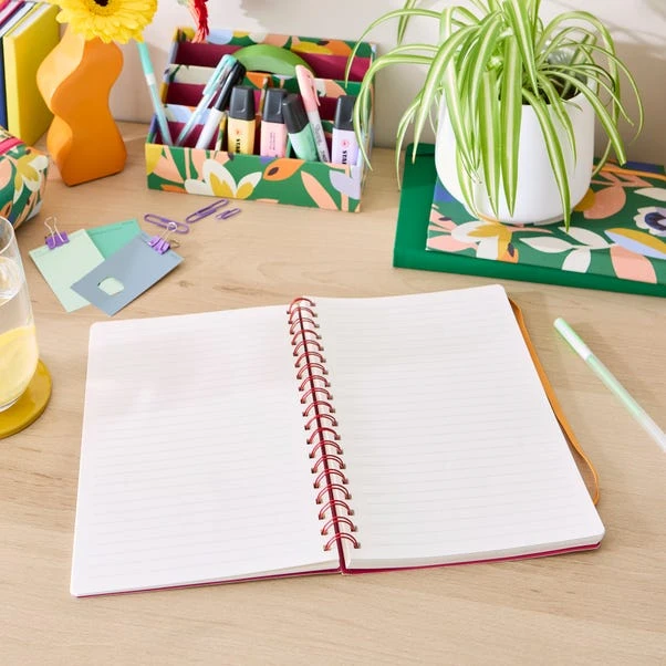 Elements Sutton Stripe Spiral Bound Notebook 2 Elements Sutton Stripe Spiral Bound Notebook - Image 2