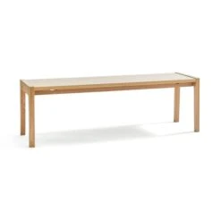 Elements 2 Seater Holmes Dining Bench, Modern Oak -Household Items Store 30893313 alt05