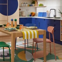 Elements Holmes 6 Seater Rectangular Dining Table, Modern Oak 14 Elements Holmes 6 Seater Rectangular Dining Table, Modern Oak -Household Items Store 30893316 alt05