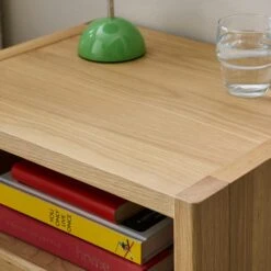 Elements Holmes Compact Bedside Table, Oak 10 Elements Holmes Compact Bedside Table, Oak -Household Items Store 30893708 alt03