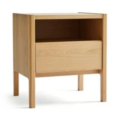 Elements Holmes Compact Bedside Table, Oak 12 Elements Holmes Compact Bedside Table, Oak -Household Items Store 30893708 alt05