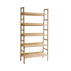 Elements Holmes Bookcase, Oak -Household Items Store 30893743 alt04