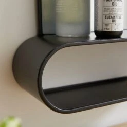 Elements Squoval Wall Mirror With Curling Shelf -Household Items Store 30893751 alt01