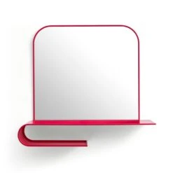 Elements Squoval Wall Mirror With Curling Shelf -Household Items Store 30893762 alt02