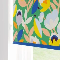 Elements Fieldsley Floral Green Blackout Roller Blind -Household Items Store 30893959 alt04