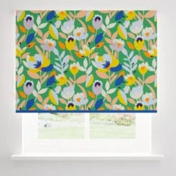Elements Fieldsley Floral Green Blackout Roller Blind -Household Items Store 30894083 alt03