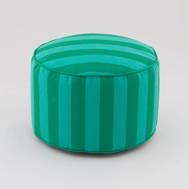 Elements Sutton Stripe Pouffe 3 Elements Sutton Stripe Pouffe - Image 3