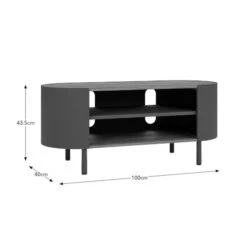 Elements Griffin Compact Corner TV Unit For TVs Up To 42" -Household Items Store 30894172 alt09