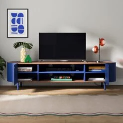 Elements Griffin Extra Wide TV Unit For TVs Up To 80" -Household Items Store 30894173 alt01