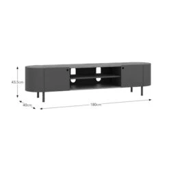Elements Griffin Extra Wide TV Unit For TVs Up To 80" -Household Items Store 30894173 alt09