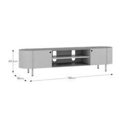 Elements Griffin Extra Wide TV Unit For TVs Up To 80" -Household Items Store 30894176 alt09