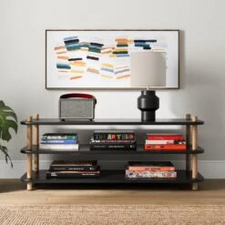 Elements Miller Small TV Unit For TVs Up To 38" 30 Elements Miller Small TV Unit For TVs Up To 38" -Household Items Store 30895132 alt02