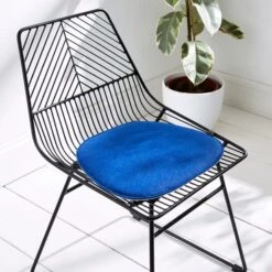 Elements Blue Pebble Reversible Seat Pad