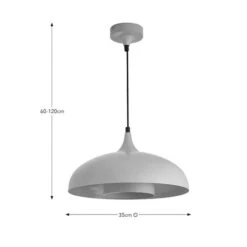 Elements Lennon 2 Tier Dome Pendant Light -Household Items Store 30898667 alt08