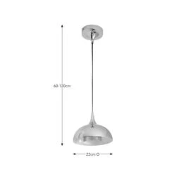 Elements Lennon 2 Tier Dome Mini Pendant Light -Household Items Store 30898668 alt08