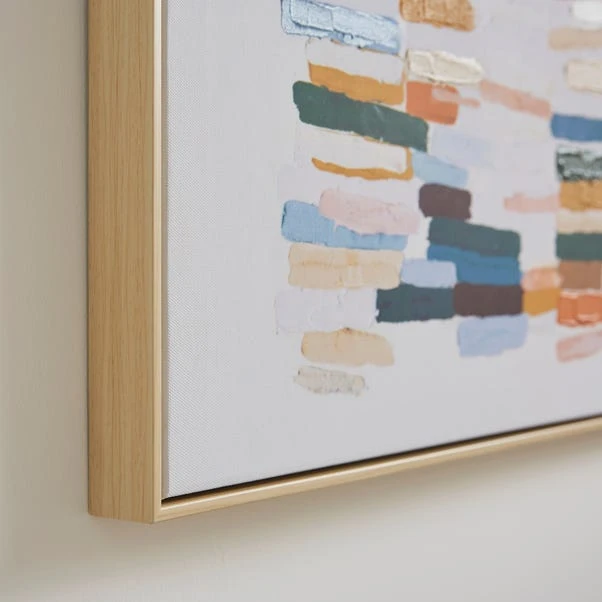 Elements Dashes Framed Canvas 2 Elements Dashes Framed Canvas - Image 2